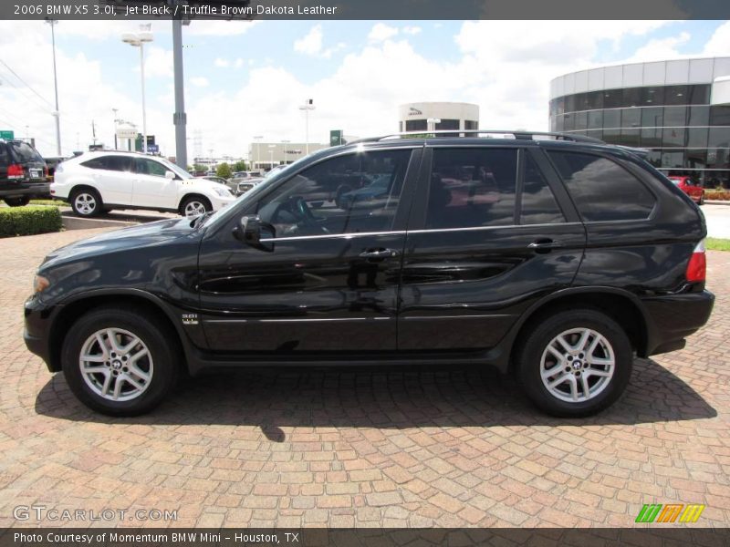 Jet Black / Truffle Brown Dakota Leather 2006 BMW X5 3.0i