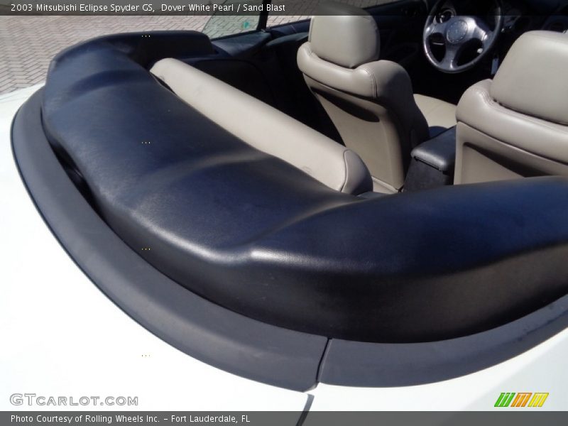 Dover White Pearl / Sand Blast 2003 Mitsubishi Eclipse Spyder GS