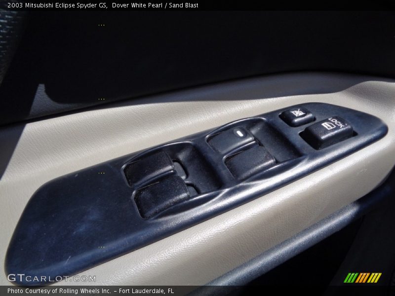 Dover White Pearl / Sand Blast 2003 Mitsubishi Eclipse Spyder GS