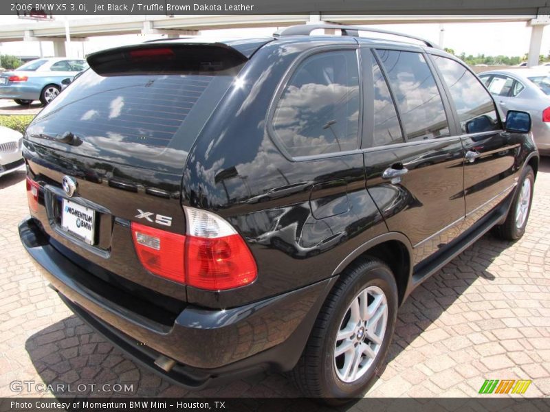 Jet Black / Truffle Brown Dakota Leather 2006 BMW X5 3.0i