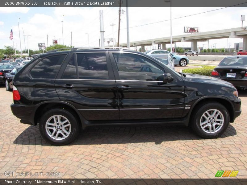 Jet Black / Truffle Brown Dakota Leather 2006 BMW X5 3.0i
