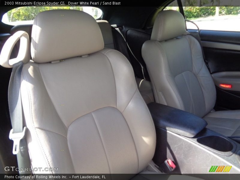 Dover White Pearl / Sand Blast 2003 Mitsubishi Eclipse Spyder GS