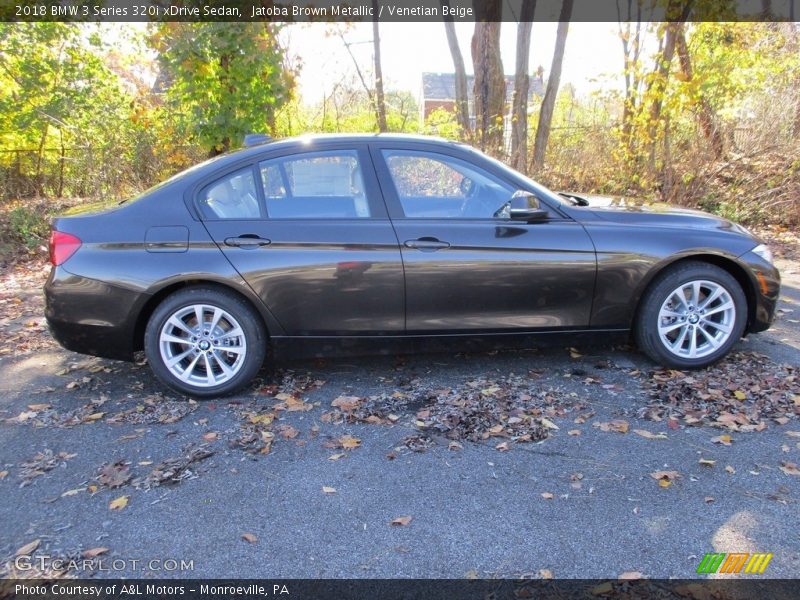 Jatoba Brown Metallic / Venetian Beige 2018 BMW 3 Series 320i xDrive Sedan