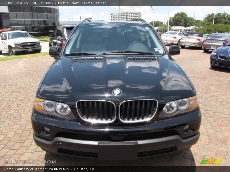 Jet Black / Truffle Brown Dakota Leather 2006 BMW X5 3.0i