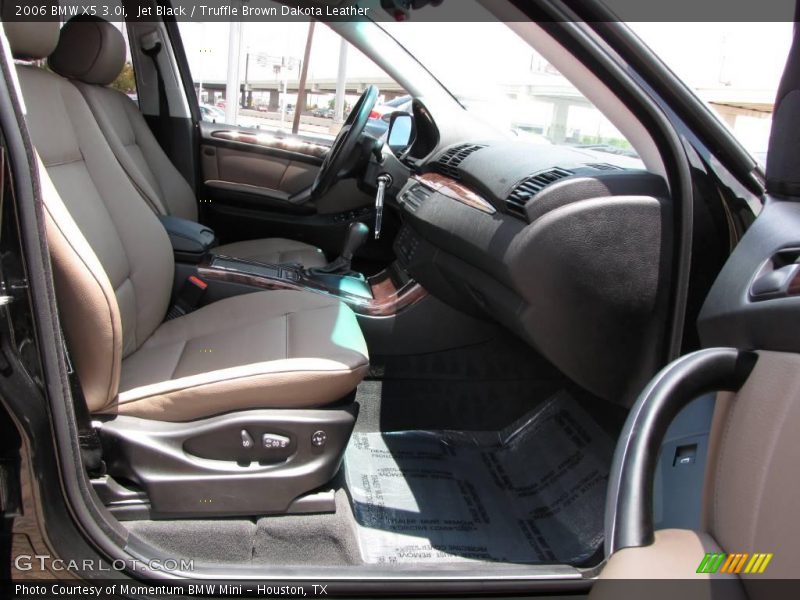 Jet Black / Truffle Brown Dakota Leather 2006 BMW X5 3.0i