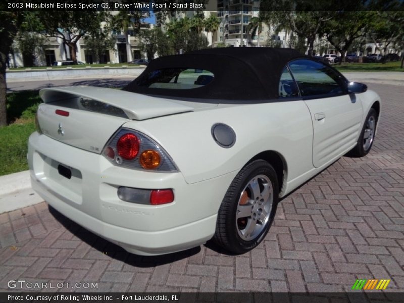 Dover White Pearl / Sand Blast 2003 Mitsubishi Eclipse Spyder GS