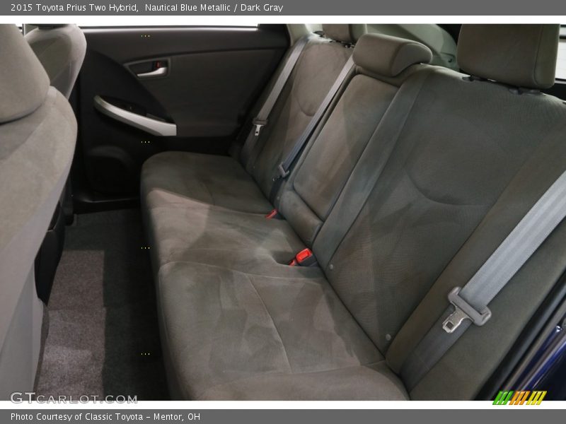 Nautical Blue Metallic / Dark Gray 2015 Toyota Prius Two Hybrid