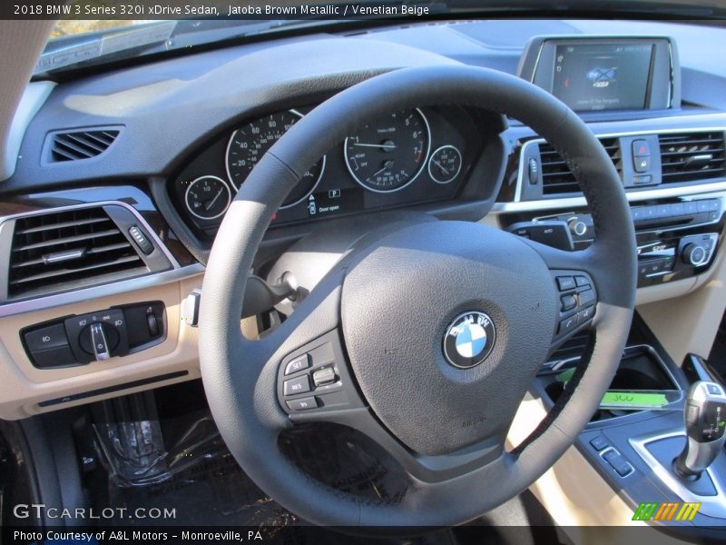 Jatoba Brown Metallic / Venetian Beige 2018 BMW 3 Series 320i xDrive Sedan