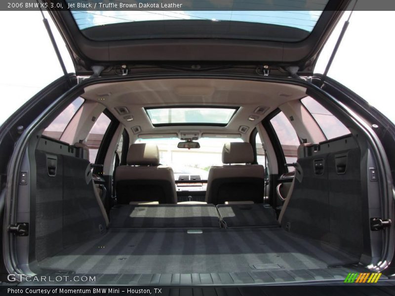 Jet Black / Truffle Brown Dakota Leather 2006 BMW X5 3.0i