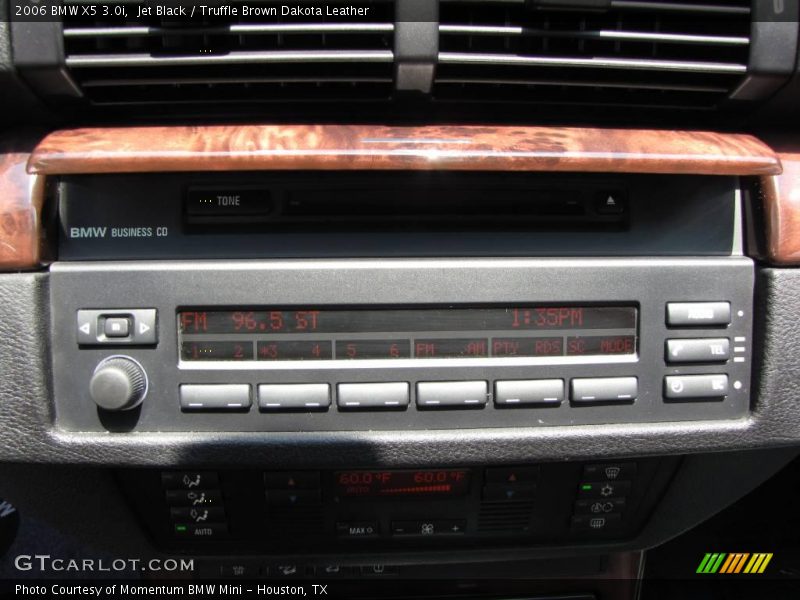 Jet Black / Truffle Brown Dakota Leather 2006 BMW X5 3.0i