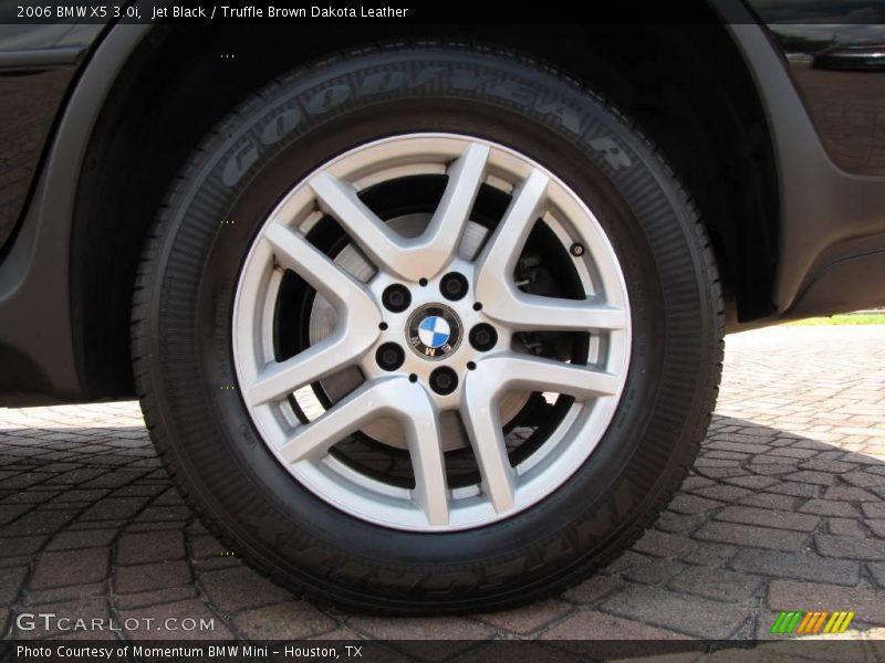 Jet Black / Truffle Brown Dakota Leather 2006 BMW X5 3.0i