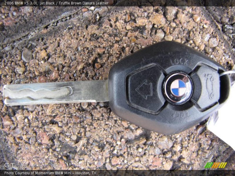 Jet Black / Truffle Brown Dakota Leather 2006 BMW X5 3.0i