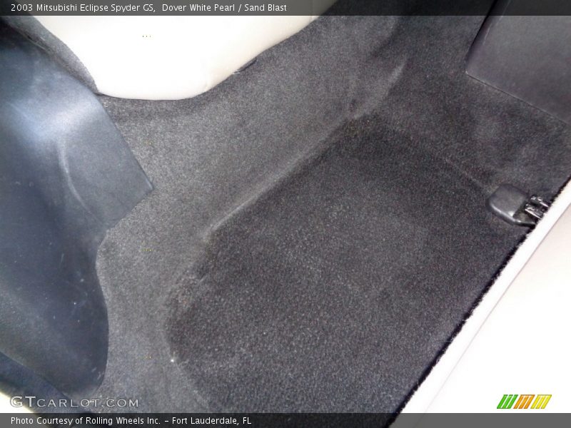 Dover White Pearl / Sand Blast 2003 Mitsubishi Eclipse Spyder GS