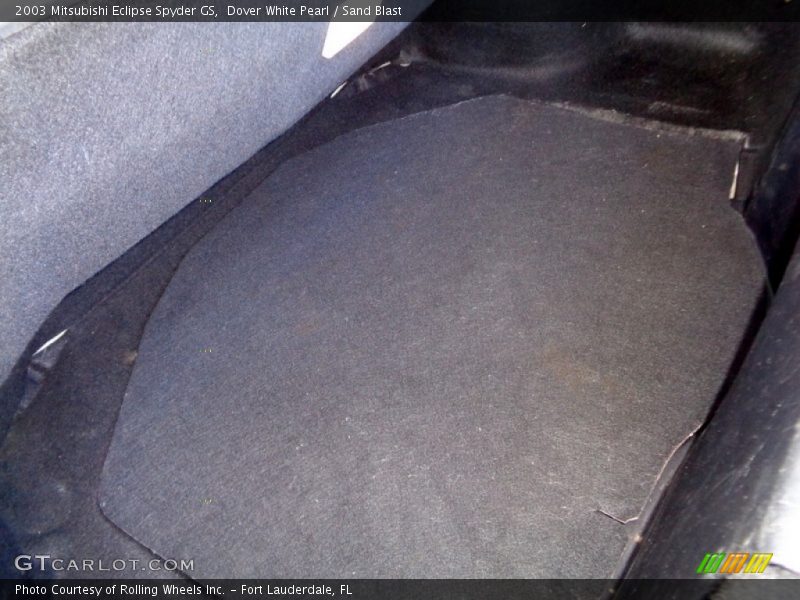 Dover White Pearl / Sand Blast 2003 Mitsubishi Eclipse Spyder GS