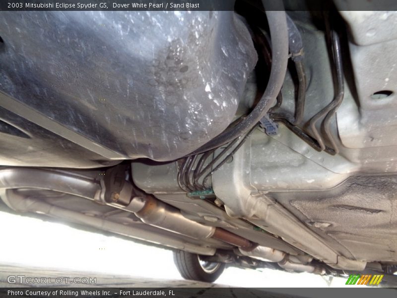 Dover White Pearl / Sand Blast 2003 Mitsubishi Eclipse Spyder GS