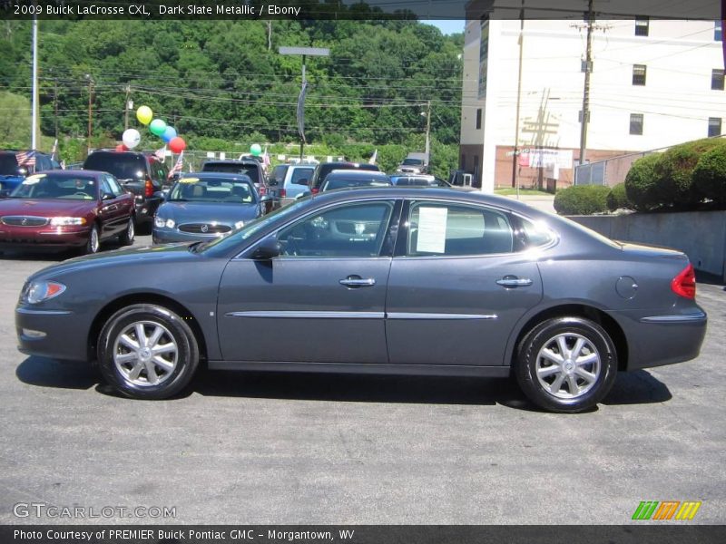 Dark Slate Metallic / Ebony 2009 Buick LaCrosse CXL