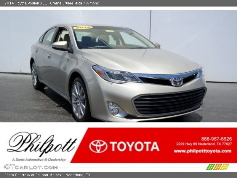 Creme Brulee Mica / Almond 2014 Toyota Avalon XLE