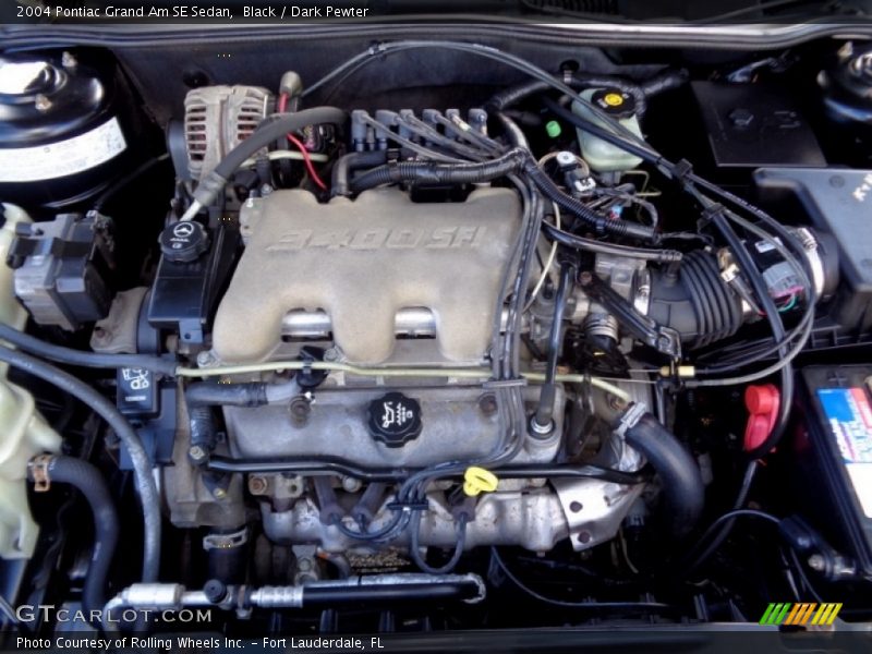 Black / Dark Pewter 2004 Pontiac Grand Am SE Sedan