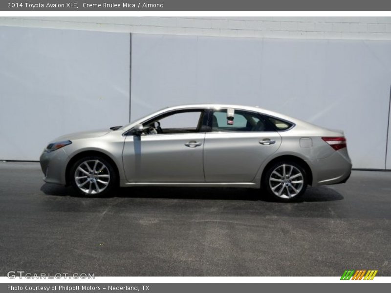 Creme Brulee Mica / Almond 2014 Toyota Avalon XLE