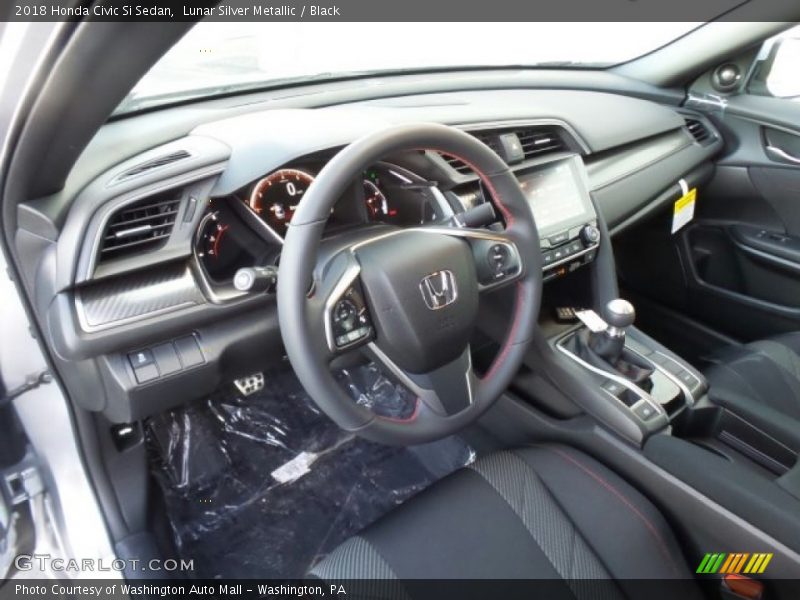  2018 Civic Si Sedan Black Interior