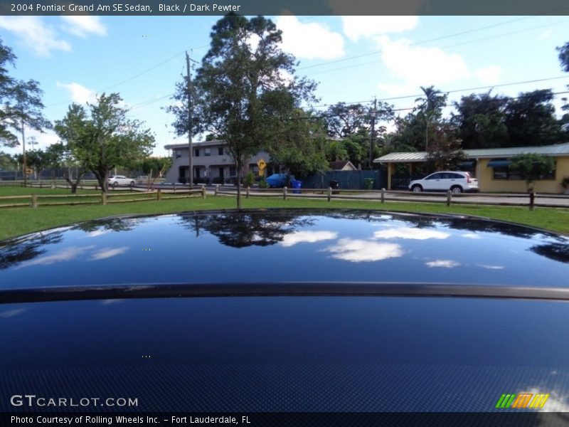 Black / Dark Pewter 2004 Pontiac Grand Am SE Sedan