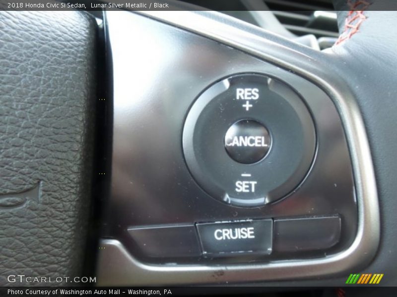 Controls of 2018 Civic Si Sedan