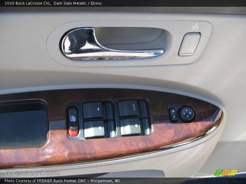Dark Slate Metallic / Ebony 2009 Buick LaCrosse CXL