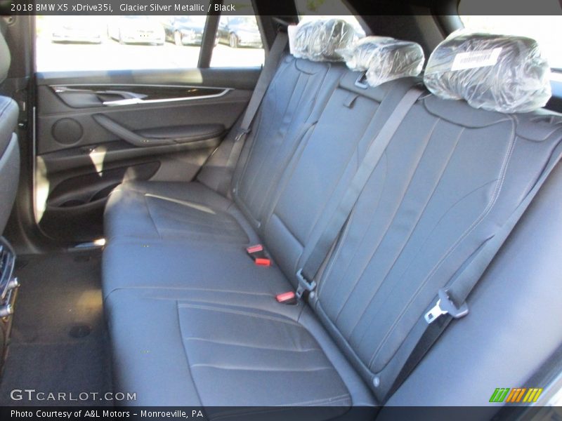 Glacier Silver Metallic / Black 2018 BMW X5 xDrive35i