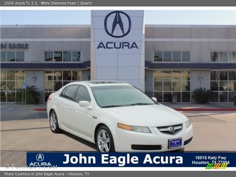 White Diamond Pearl / Quartz 2006 Acura TL 3.2