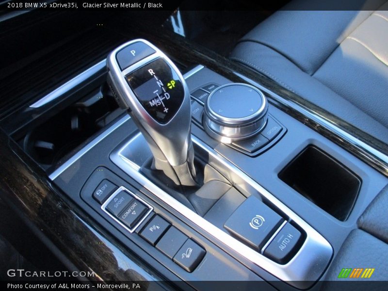 Glacier Silver Metallic / Black 2018 BMW X5 xDrive35i