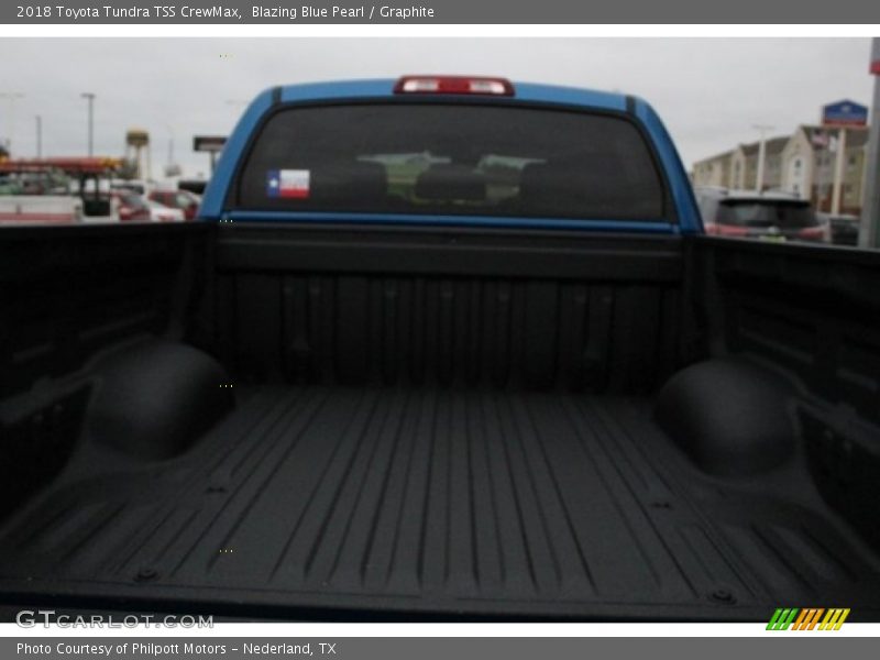 Blazing Blue Pearl / Graphite 2018 Toyota Tundra TSS CrewMax