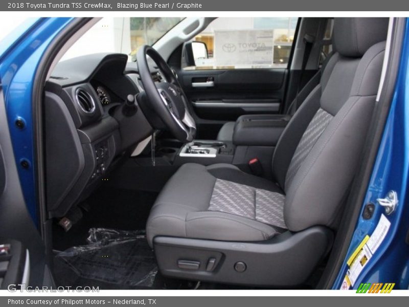  2018 Tundra TSS CrewMax Graphite Interior