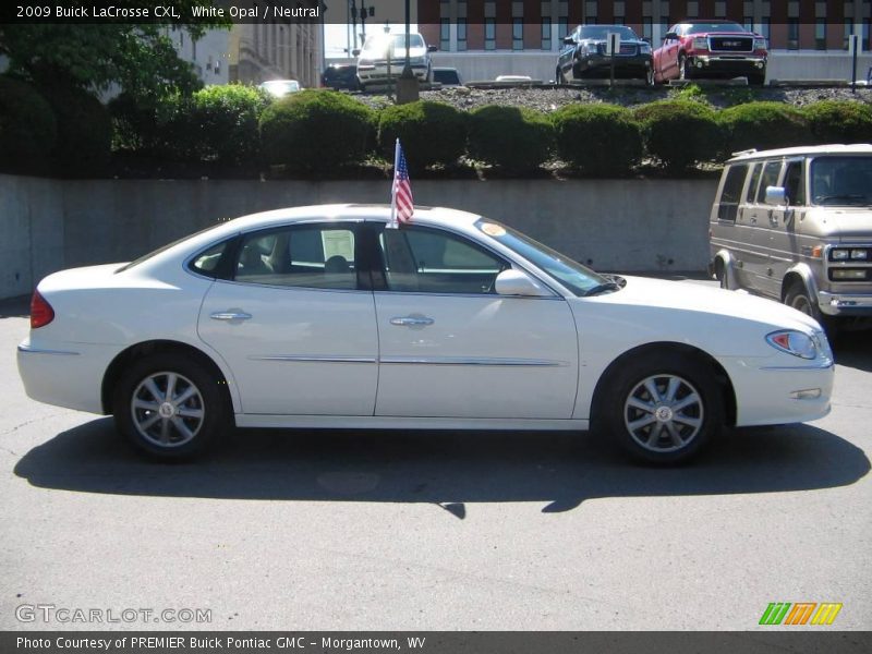 White Opal / Neutral 2009 Buick LaCrosse CXL