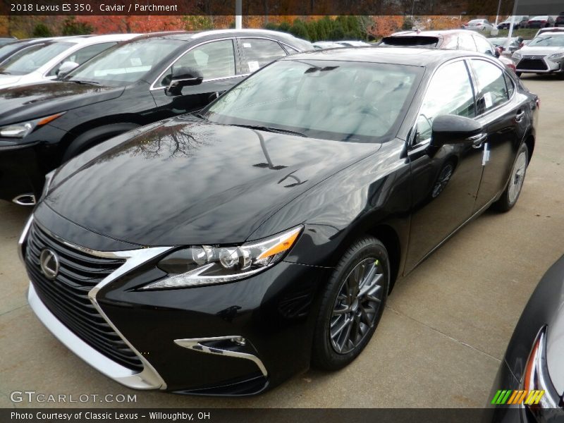 Caviar / Parchment 2018 Lexus ES 350