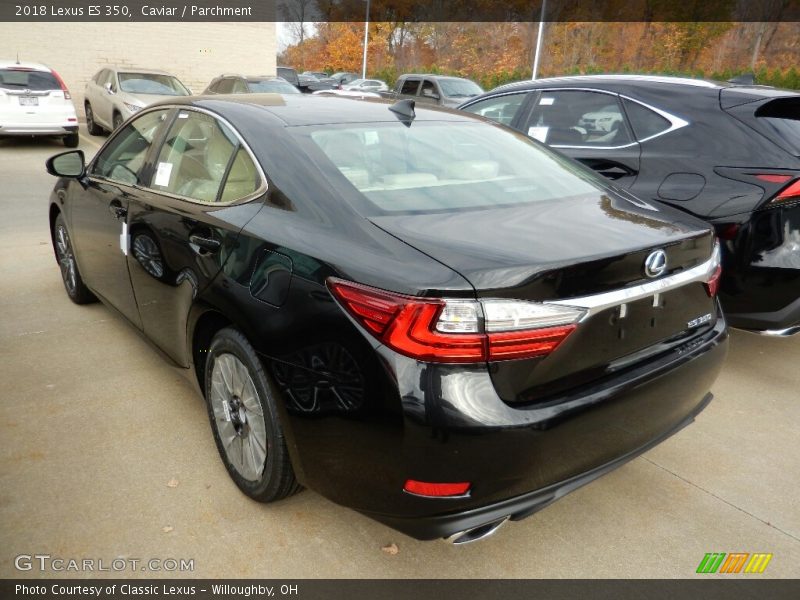 Caviar / Parchment 2018 Lexus ES 350