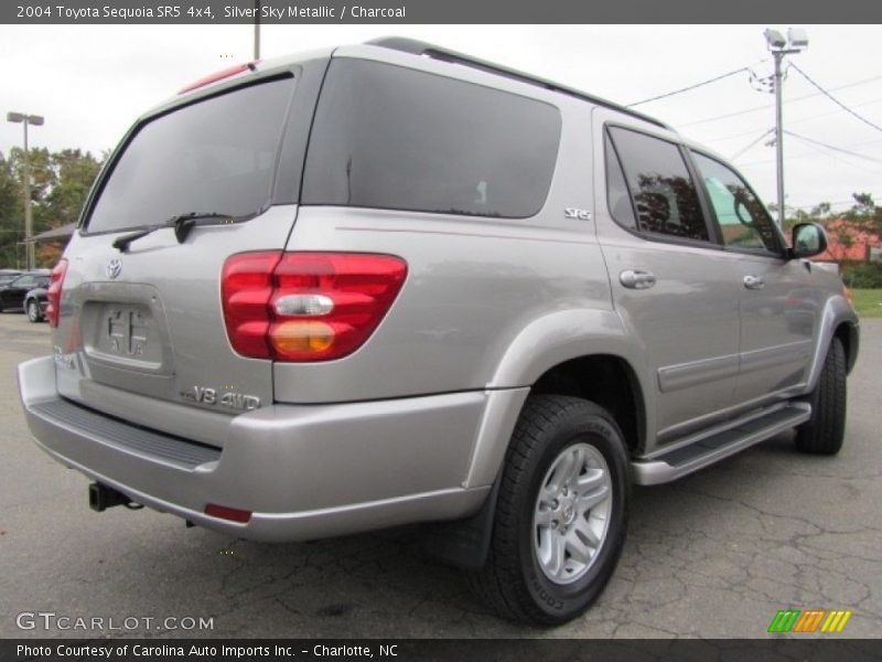 Silver Sky Metallic / Charcoal 2004 Toyota Sequoia SR5 4x4