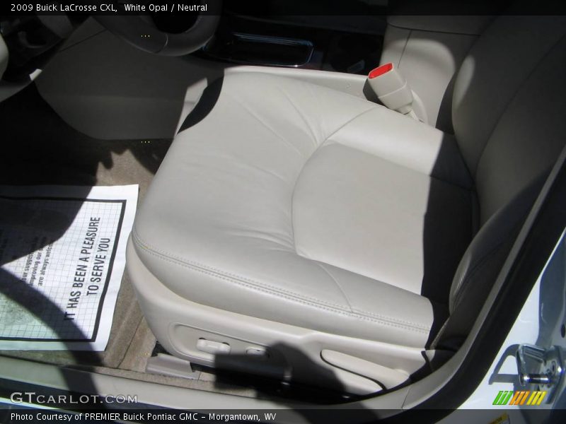 White Opal / Neutral 2009 Buick LaCrosse CXL