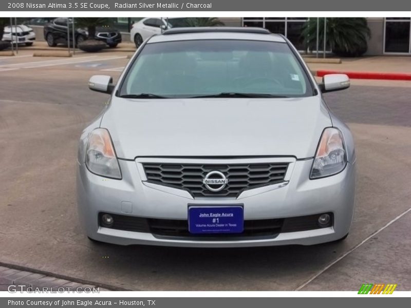 Radiant Silver Metallic / Charcoal 2008 Nissan Altima 3.5 SE Coupe