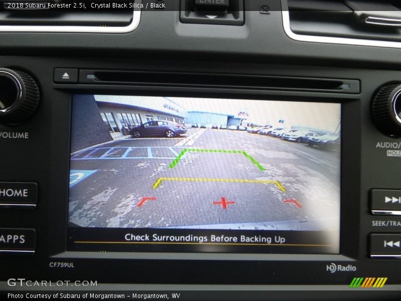 Crystal Black Silica / Black 2018 Subaru Forester 2.5i