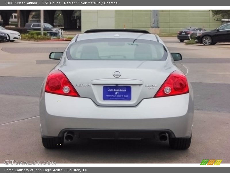 Radiant Silver Metallic / Charcoal 2008 Nissan Altima 3.5 SE Coupe