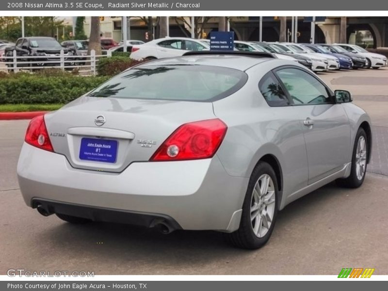 Radiant Silver Metallic / Charcoal 2008 Nissan Altima 3.5 SE Coupe