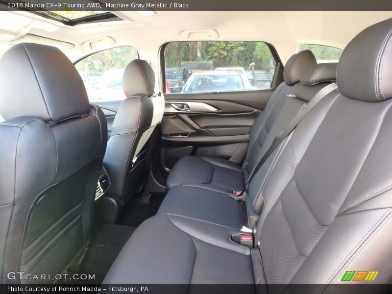 Machine Gray Metallic / Black 2018 Mazda CX-9 Touring AWD