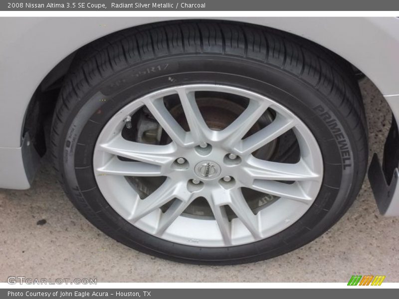 Radiant Silver Metallic / Charcoal 2008 Nissan Altima 3.5 SE Coupe