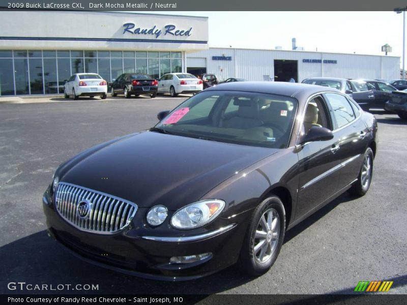 Dark Mocha Metallic / Neutral 2009 Buick LaCrosse CXL