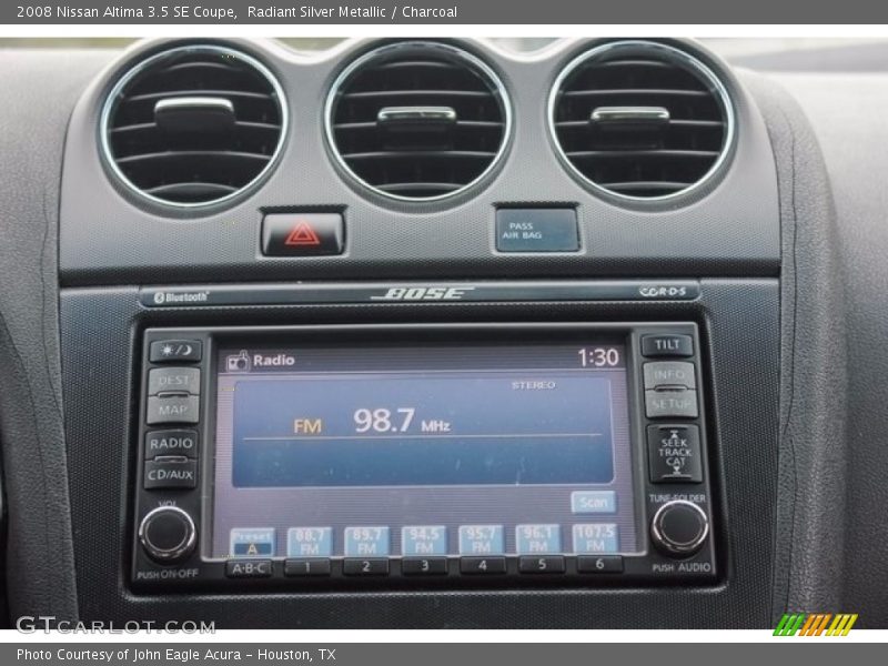 Radiant Silver Metallic / Charcoal 2008 Nissan Altima 3.5 SE Coupe