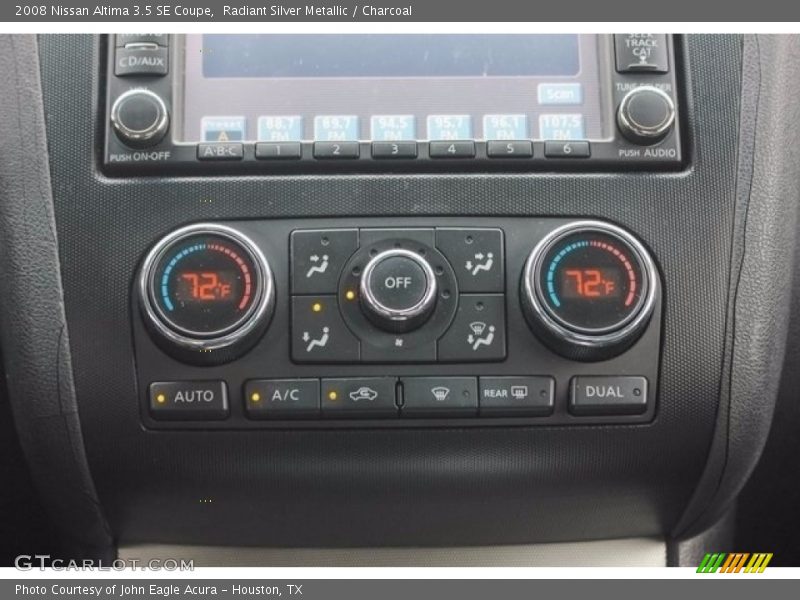 Radiant Silver Metallic / Charcoal 2008 Nissan Altima 3.5 SE Coupe