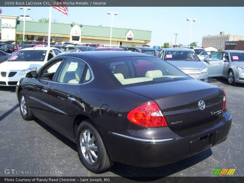 Dark Mocha Metallic / Neutral 2009 Buick LaCrosse CXL