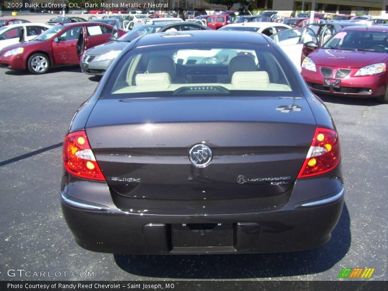 Dark Mocha Metallic / Neutral 2009 Buick LaCrosse CXL