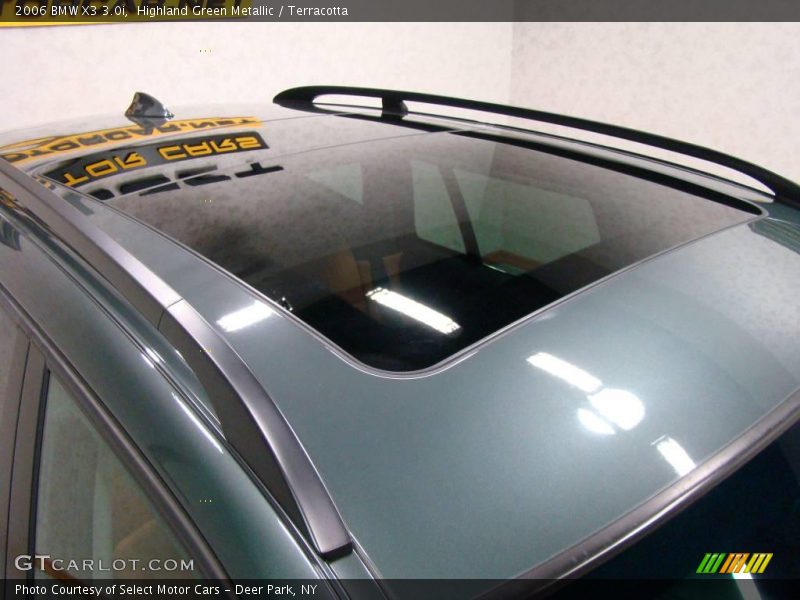 Highland Green Metallic / Terracotta 2006 BMW X3 3.0i