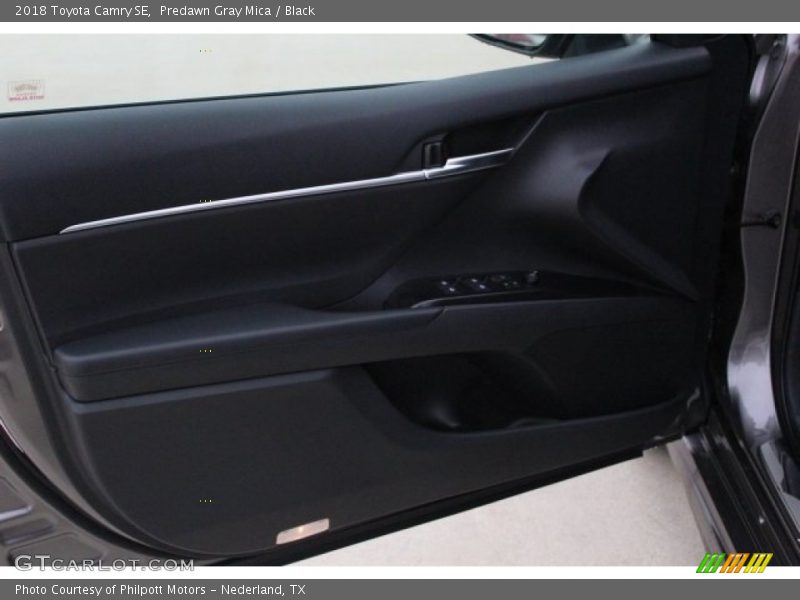 Predawn Gray Mica / Black 2018 Toyota Camry SE